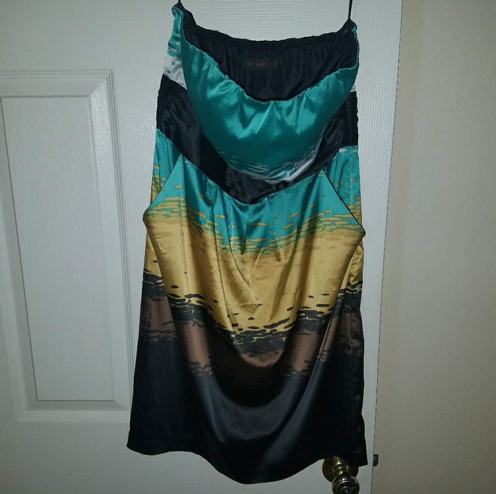 Strapless dress